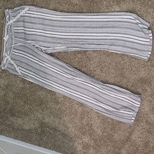 Striped Linen Pants